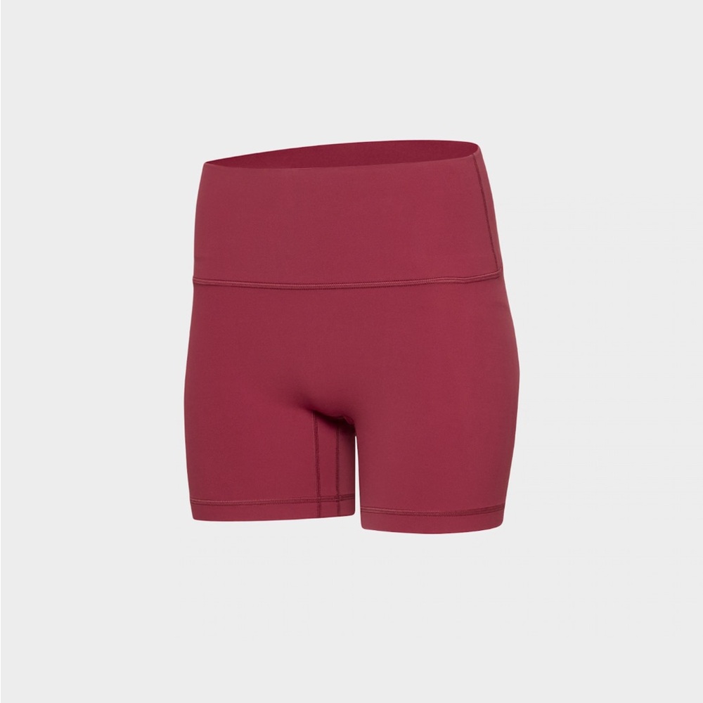 BUTTER Cheeky Infinite Hi-Rise 5” Short - Cordovan - Picture 2 of 6